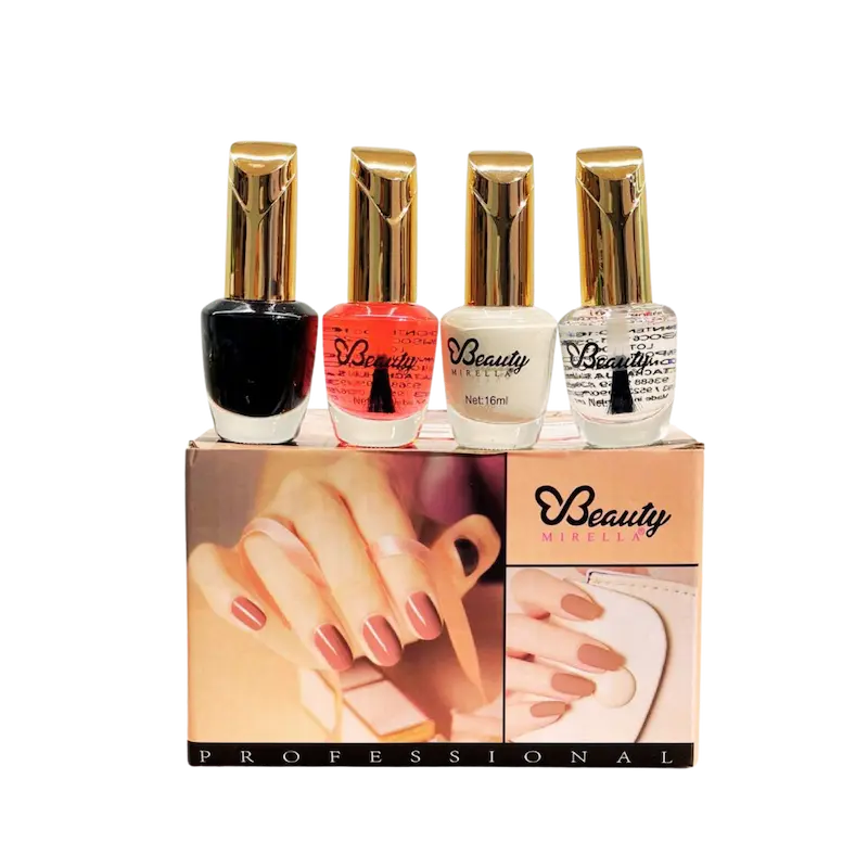 Caja de esmalte para uñas golden vibrante BM35