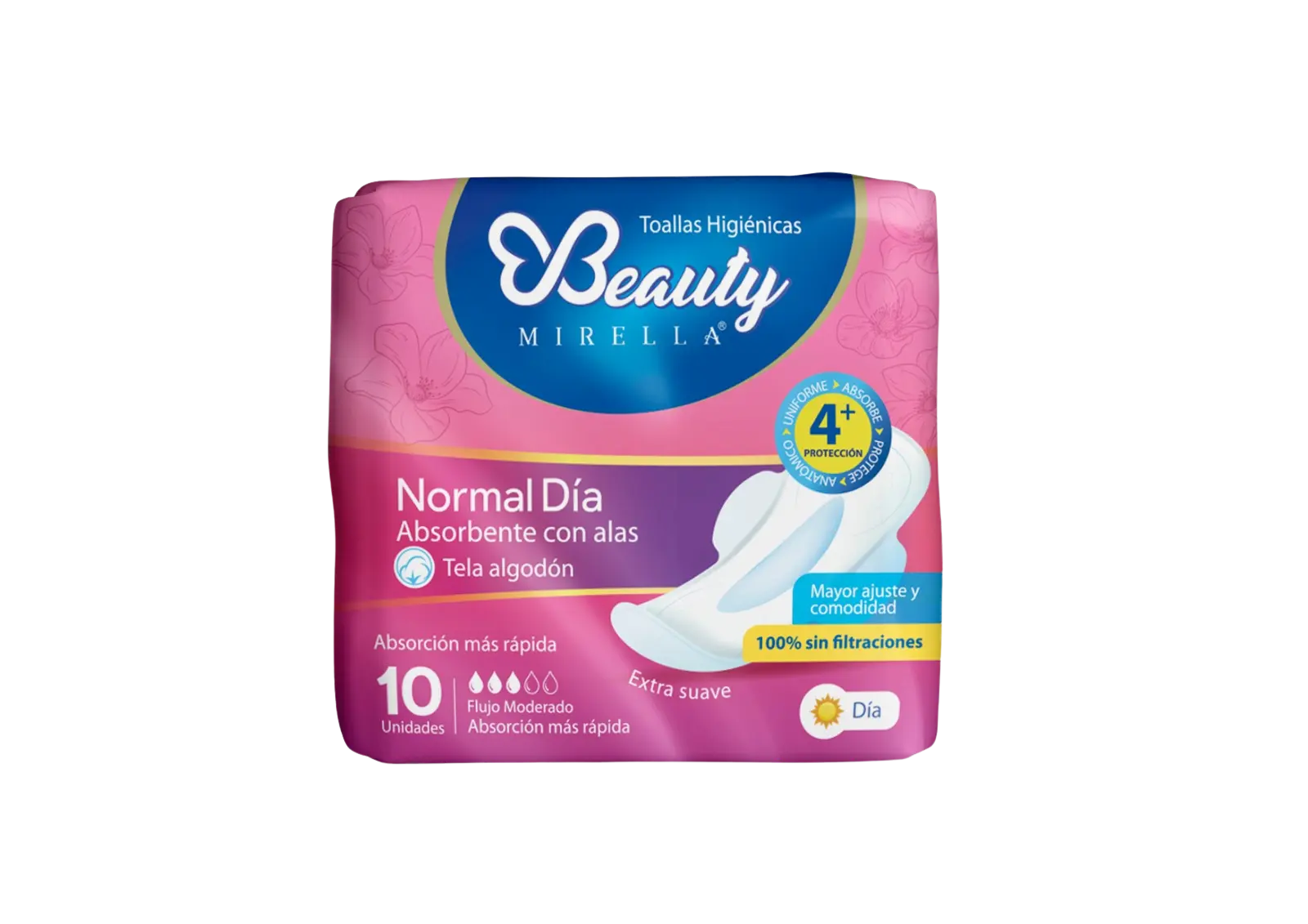 Toallas higiénicas de día - Beauty Mirella